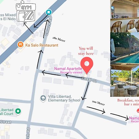 Namal Apartelle - Free Scooter & Gym Access El Nido Bagian luar foto